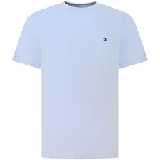 TOMMY HILFIGER - T-shirt celeste per uomo