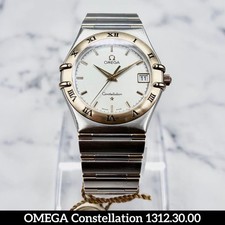 OMEGA Constellation 1312.30.00 Gold Watch with Warranty