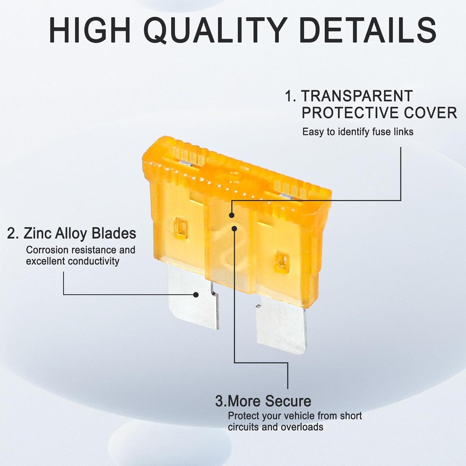 1332 Pcs Car Fuse Assortment Kit, 680PCS Mini Blade Fuses + 520 Standard Automot