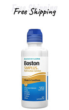 Bausch Lomb Boston Simplus Multi-Action Solution Cleans  Conditions 3.5 Fl Oz