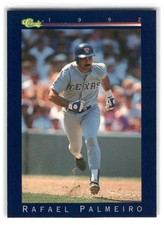 Rafael Palmeiro 1992 Classic Baseball #69 Texas Rangers