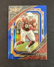 J.J. Watt 2022 Panini Select- Suite Level Blue Prizm #/99 Cardinals SP!!! #380