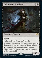 Falkenrath Forebear (Foil) - Innistrad: Crimson Vow #111