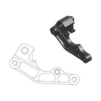Moto-Master Bremssattel-Adapter Oversize (FüR: Yamaha YZ 250 F CG18C 04 Vorne )
