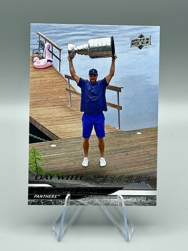 Aleksander Barkov #DC9 card from 2024 Upper Deck Day With The Cup