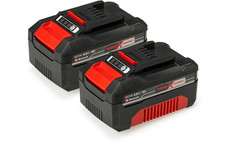 Image of Einhell 18V 4.0Ah Battery Twin Pack Power X-Change Li-Ion PXC