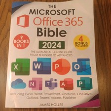 The Microsoft Office 365 Bible 2024 9 Books in 1 james holler softcover