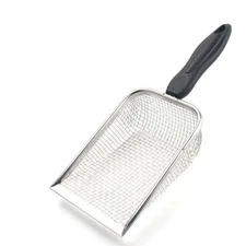 Cat Litter Scooper Metal Scoop Sifter Deep Shovel Cleaner Tool for Cleaning Box