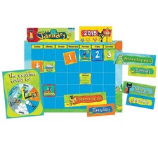 Multicolor Classroom Calendar Kit for Kids wi...