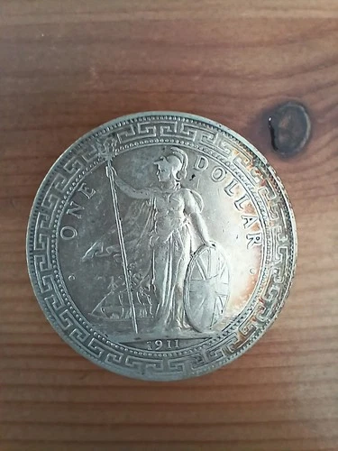1911 great britain trade dollar
