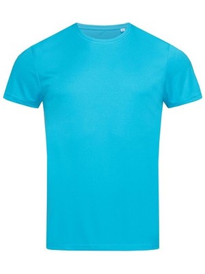 STEDMAN ACTIVE SPORTS-T Herren Polyester Kurzarm T-Shirt HAWAII BLUE
