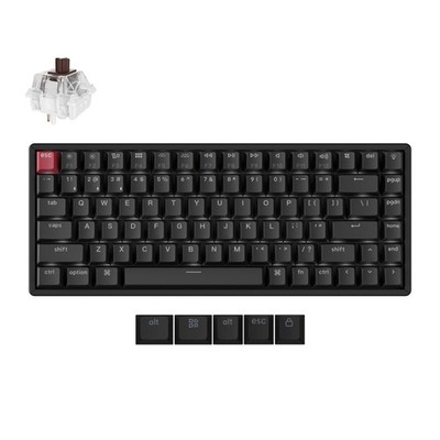 K2 75% Layout QMK Wireless and Wired Options Mechanical Keyboard Super Brown ...