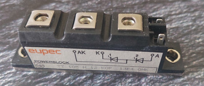 eupec - POWERBLOCK  - TT 105 N 12 K0F 13F4 0HK - Thyristor - Modul - gebraucht