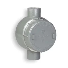 Hubbell Killark Gecct-2 Conduit Outlet Body, Aluminum, C