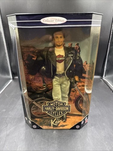 Harley Davidson Ken Doll  1998 Collector Edition Vintage Mattel 22255 NEW!
