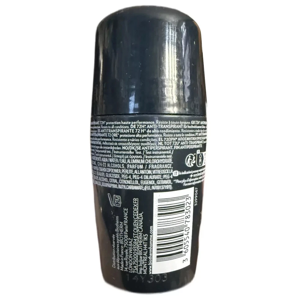 Desodorante antitranspirante Roll-On Biotherm Homme Day Control 72H 2,53 fl oz para hombre” Foto 4 de 4