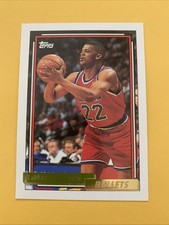 LaBradford Smith, 1992-93 Topps Gold #296, Washington Bullets