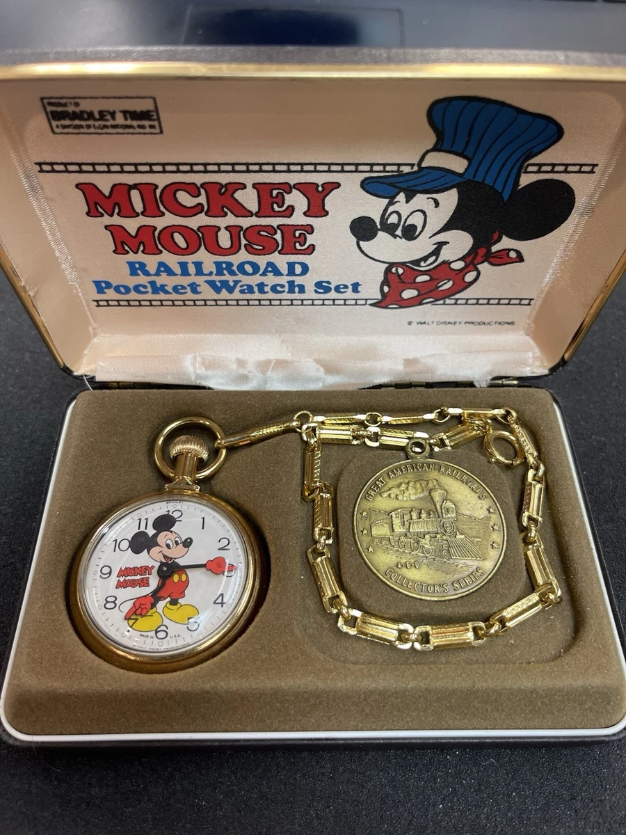 Mickey Mouse Pocket Watch for sale | eBay