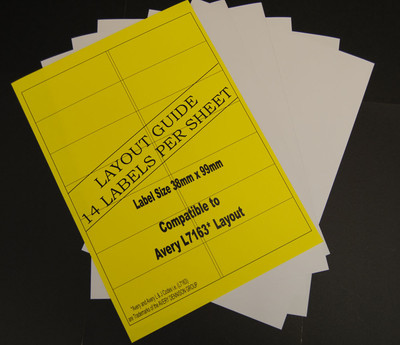 10000 Address Shipping Labels Laser Ink Jet 10 Per Sheet 4 X2 10up 1000 Sheets - Foto 3