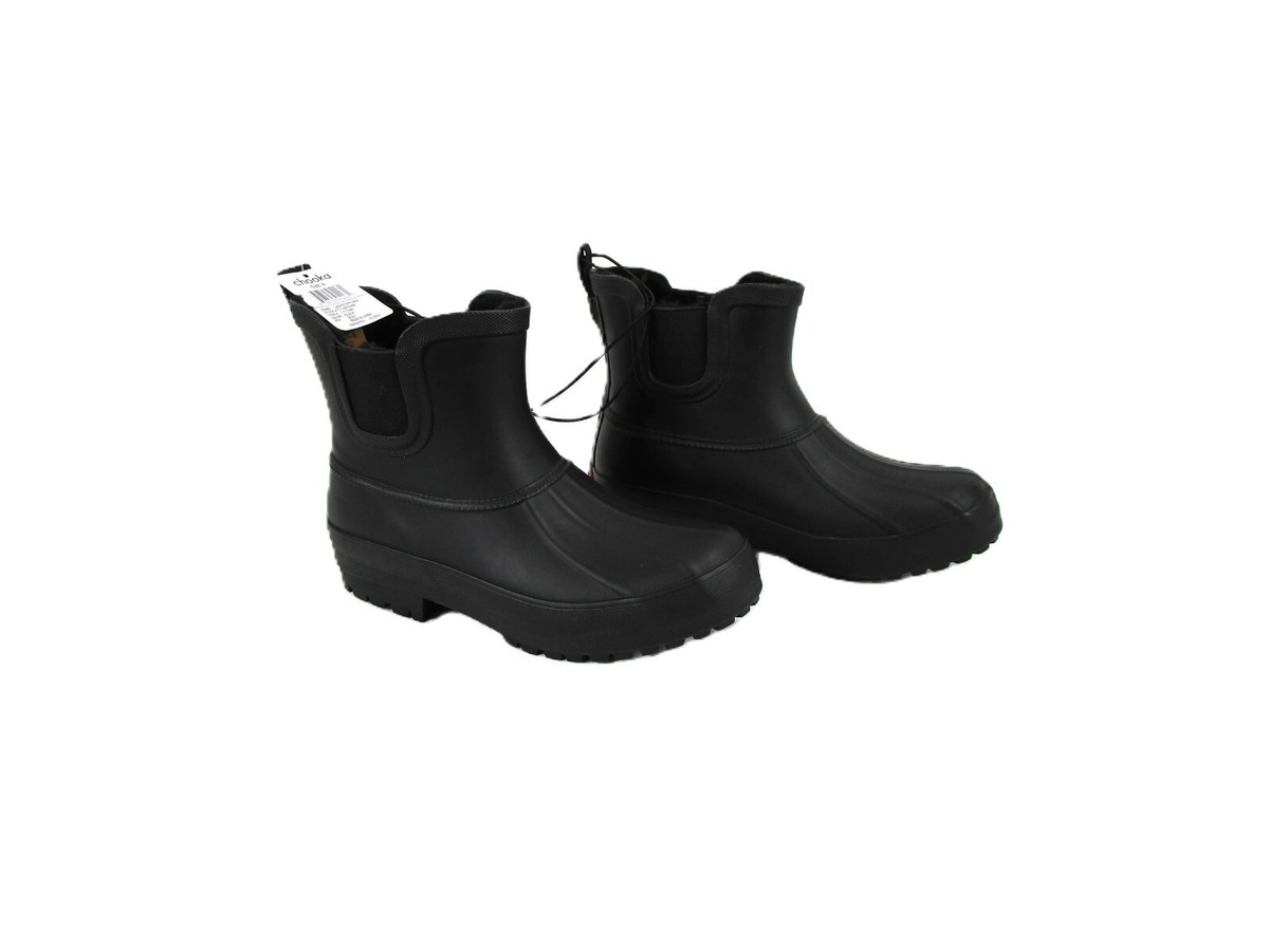 Chooka Eastlake Chelsea Faux Fur Waterproof Boot Chooka Rain Boots