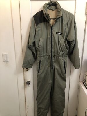 Vtg 80s Anzi Besson One piece Apres SKI SUIT Snow Bib Retro Snowsuit Size 42