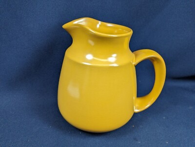 Franciscan El Dorado Gold 32 Oz 6 3/4'' Pitcher MCM Earthenware Pitcher MINT Rare