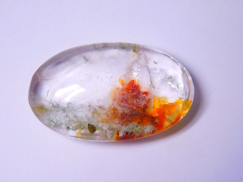 Enhydro Quartz Crystal Marcasite Cabochon Loose Gemstone 154 Cts. ME-8217 - Picture 5 of 8
