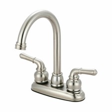 Olympia Faucets B-8160 Accent 1.5 GPM Centerset 5-1/4" Reach Bar -BRUSHED Nickel