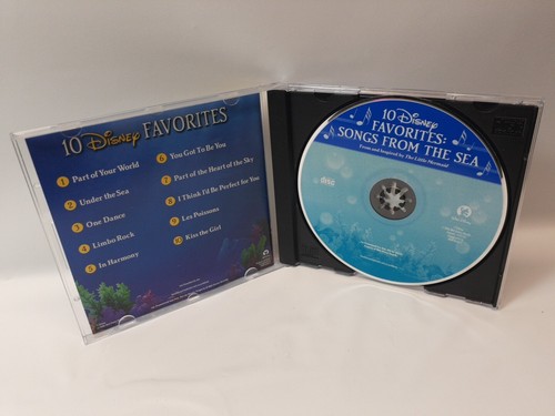 Disney Favorites Songs From The Sea CD (Little Mermaid) Rare - Near Mint - Picture 3 of 4