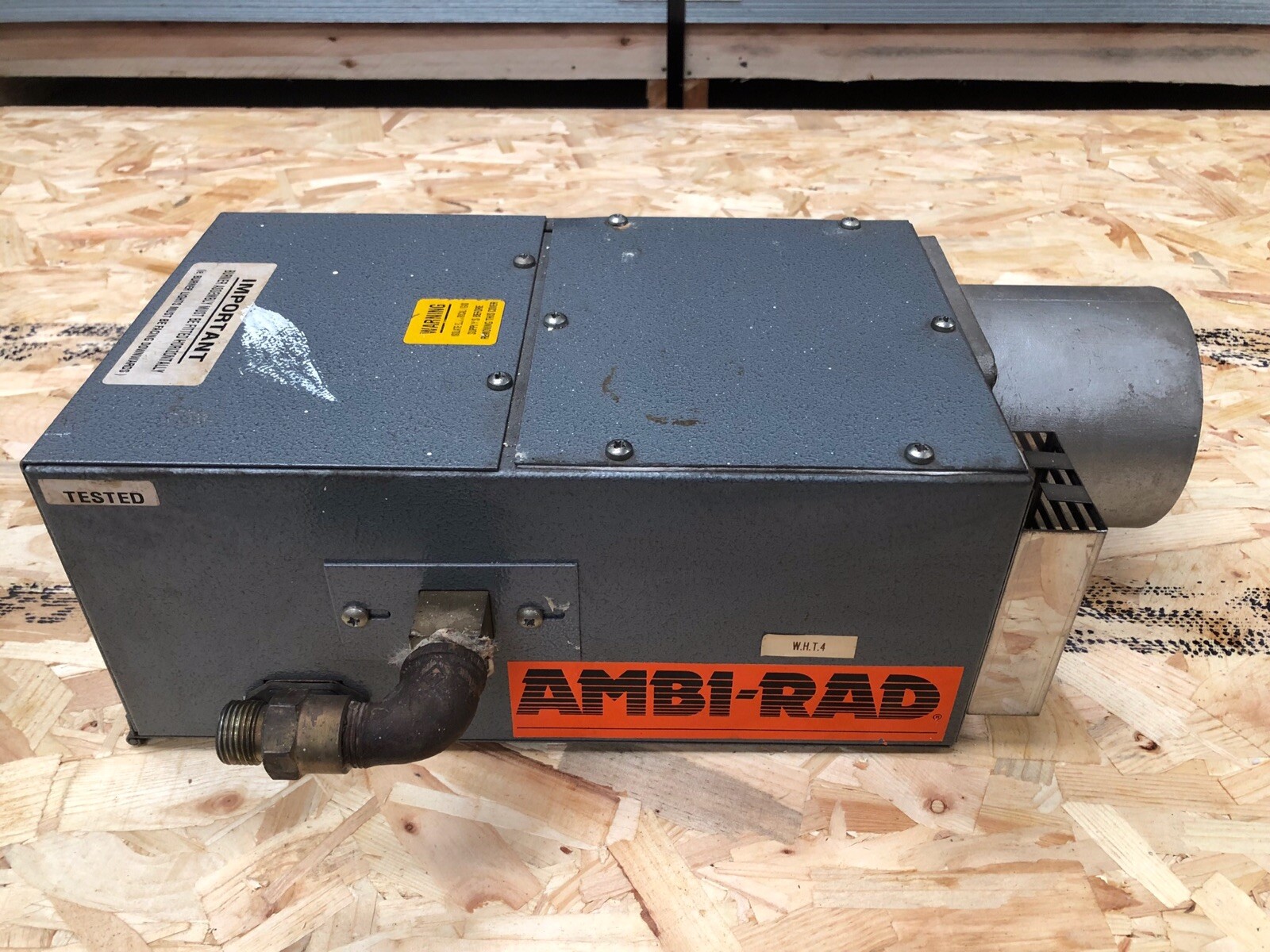 Ambirad Radiant Tube Heater AR35UTGB Burner Assembly control unit. eBay