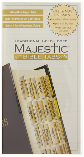 Majestic Traditional Gold-Edged Bible Tabs - Picture 10 of 12