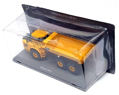 Atlas Editions 1/72 Scale MX4ALA0002 - Volvo A40D Tipper Truck - Yellow - Picture 5 of 5