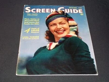 1940 DECEMBER SCREEN GUIDE MAGAZINE - LANA TURNER FRONT COVER - E 20103