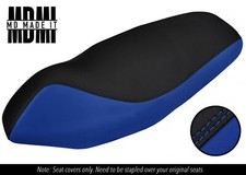 FITS GILERA RUNNER SP ST VX 50 125 CUSTOM VINYL SEAT COVER DSG3 BLACK BLUE