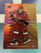2023-24 Upper Deck Allure Andrei Svechnikov Color Flow Red-Orange CF-6