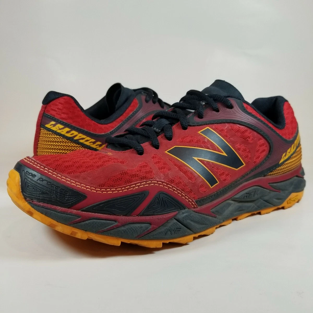 New Balance Leadville V3 Trail Running Shoes Men&#039;s Size 8.5 D Red (MTLEADR3) | eBay