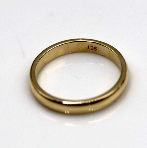 Genuine Solid 9ct Yellow Gold 2.5mm Wedding Band Ring Size I / 4 1/4 - Picture 13 of 13