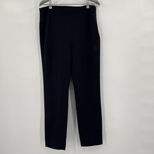 Quince Navy Blue Ponte Pants - Pintuck Ankle - L - Large - NWT