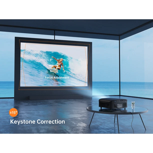 BRAND NEW VANKYO Leisure 510W Video Projector - Black (B9017) WIFI - Image 3 of 4