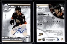 2023-24 SP Authentic Future Watch AUTO Rookie #147 Nikita Nesterenko /999