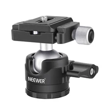 Neewer Low-Profile Ball Head 360 Rotatable Tripod Head for DSLR Cameras Tripods
