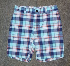 Janie and Jack Boys Plaid Shorts - Size 6 - EUC