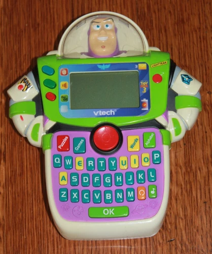 Disney Pixar Toy Story Buzz Lightyear Vtech Learn & Go Handheld Electronic Game