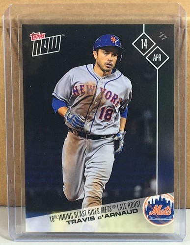 2017 Topps Now 42 Travis d'Arnaud