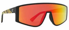 NEW Von Zipper Hyperbang Sunglasses-XRRR-Tiger Tear-Fire Chrome Lens