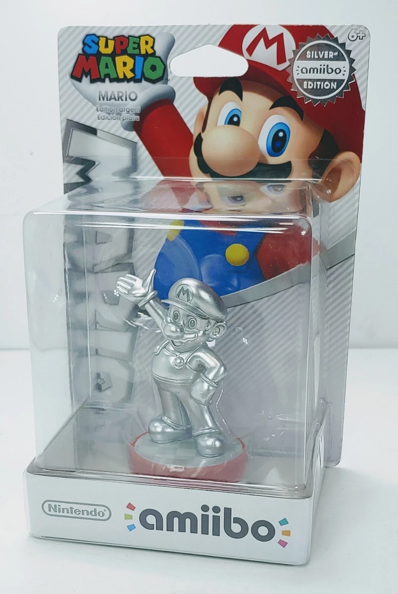 Nintendo amiibo Toys to Life Mario-Silver Edition for sale | eBay