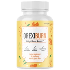 OrexiBurn Capsules Orexi Burn Advanced Pills Keto Formula - 60 Capsules