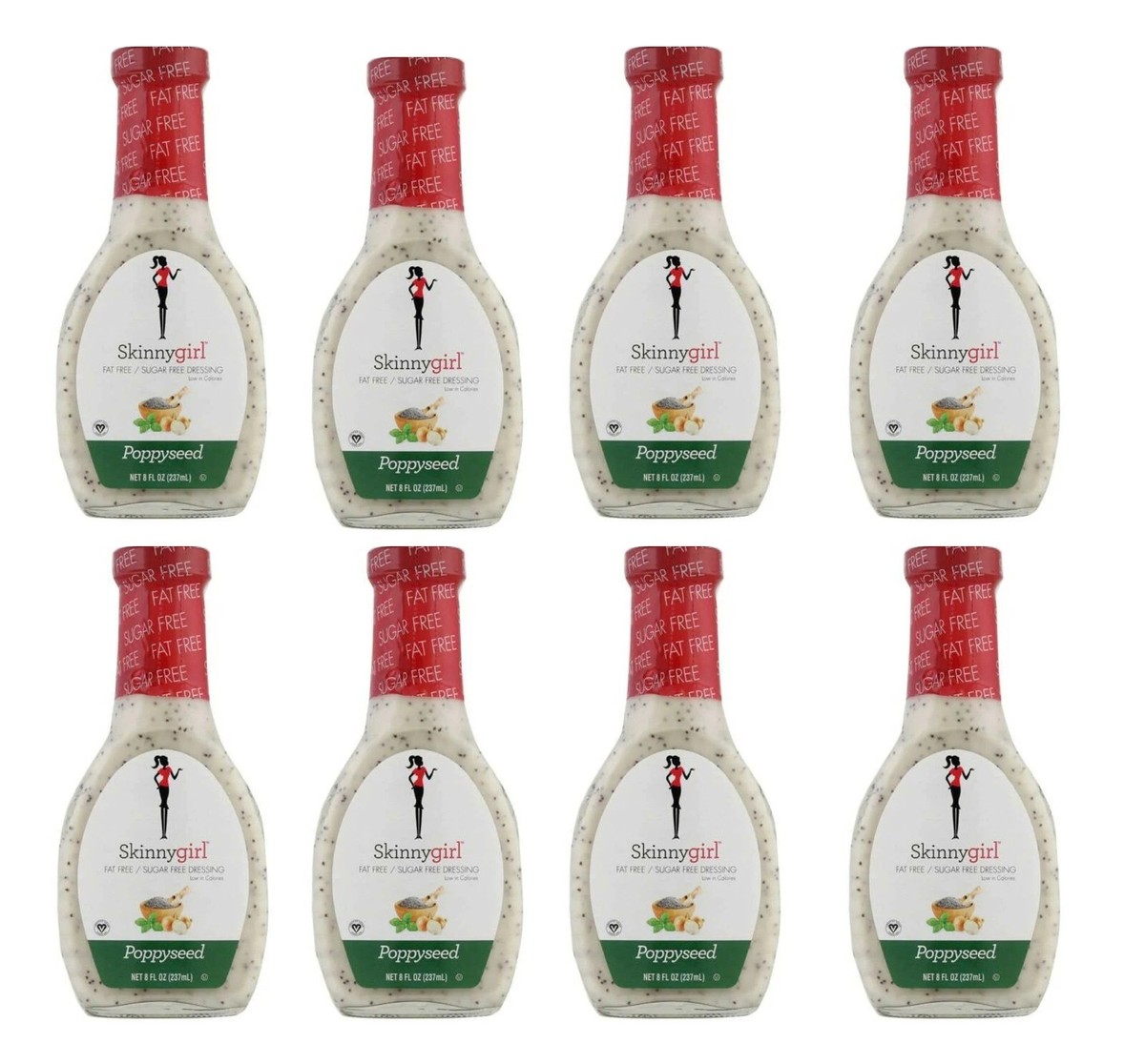 skinnygirl poppyseed dressing (12 pack) Skinnygirl, Fat-Free, Sugar-Free Salad Dressing, 8 fl oz No hassles. Best Poppy Seed Dressing: We