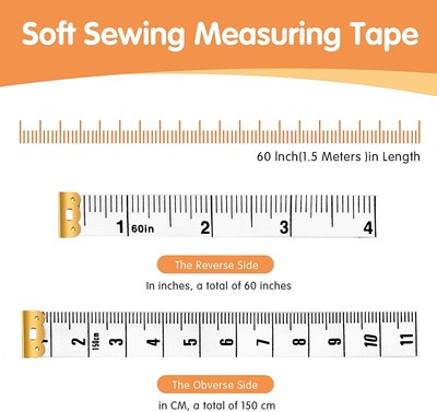 Tape Measure Body Measuring Tape, Soft Measuring Tape For