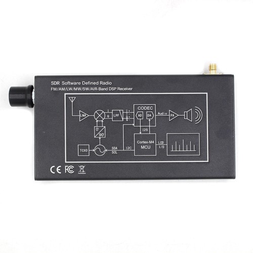 SDR Radio DSP Digital Demodulation Shortwave FM MW SSB CW HAM Radio Receiver - Zdjęcie 6 z 11